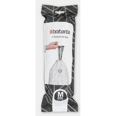 Brabantia Brabantia Sacs de déchets parfaits parfaits m 60l 10 pièces