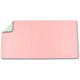 Sous-main Deflecto cuir artificiel, PVC (chlorure de polyvinyle) vert, rose