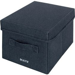 Boîte de rangement en tissu Leitz avec couvercle petite, lot de 2