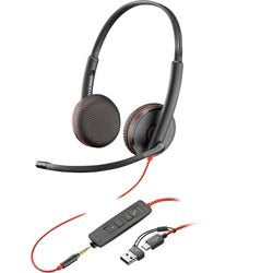 Casque poly blackwire avec microphone stéréo