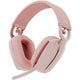 Casque Logitech Zone Vibe sur la tête avec Bluetooth