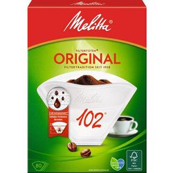 Litta café filtres moi original 102 blanc 124 mm paquet de 80