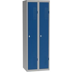 Armoire a10080.59 métal gris 500 mm x 600 mm x 1800 mm (p x l x h)