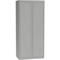 Armoire a10280.09 métal gris 500 mm x 800 mm x 1800 mm (p x l x h)
