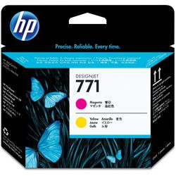 Tête d'impression hp 771 magenta, jaune