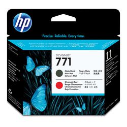 Tête d'impression hp 771 rouge chromatique, noir mat