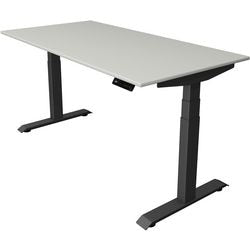 Bureau assis-debout Kerkmann Move 4 gris clair