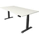 Bureau assis-debout Kerkmann Move 4 blanc