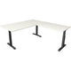 Bureau assis-debout Kerkmann Move 4 blanc