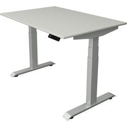 Bureau assis-debout Kerkmann Move 4 gris clair