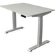 Bureau assis-debout Kerkmann Move 4 gris clair