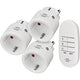 Interrupteur de socket sans fil Brennenstuhl Définissez 3 bougies