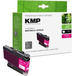 Cartouche d'encre kmp compatible brother lc3239xlm magenta