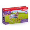 Schleich Horse Club English Turlebred avec couverture