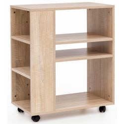 Chariot de bureau Wohnling marron wl5.695
