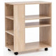 Chariot de bureau Wohnling marron wl5.695