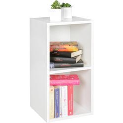 Bibliothèque Wohnling en aggloméré 2 étagères