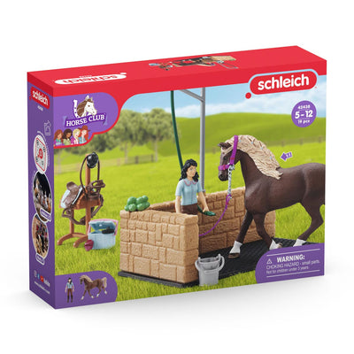 Schleich Horse Club Horse Wasbox avec Emily et Van Hor 42438