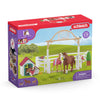Les invités de Schleich Horse Club Hannah avec Ruby Hond 42458