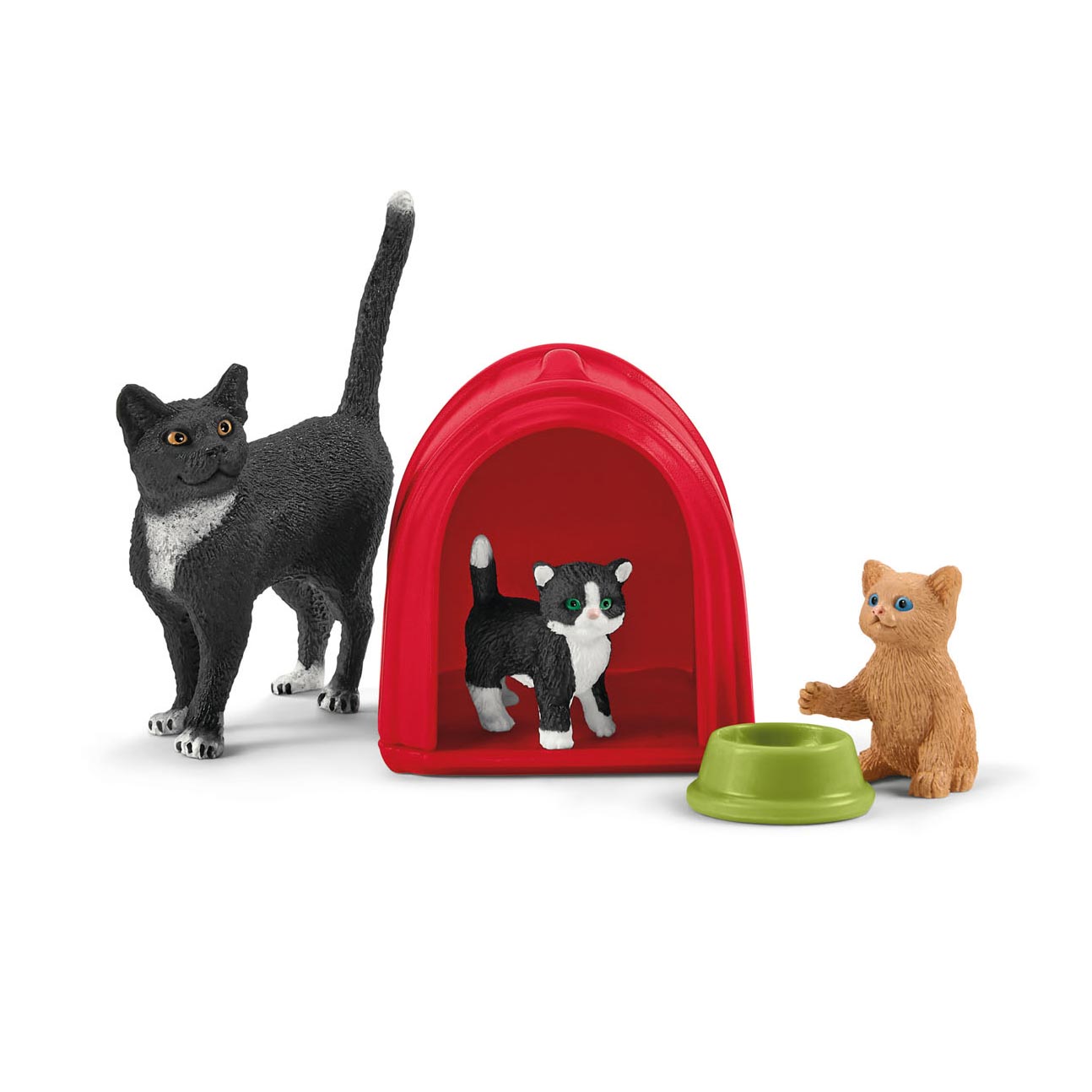 Schleich Farm World Play Time pour les chats et les chats mignons 42501