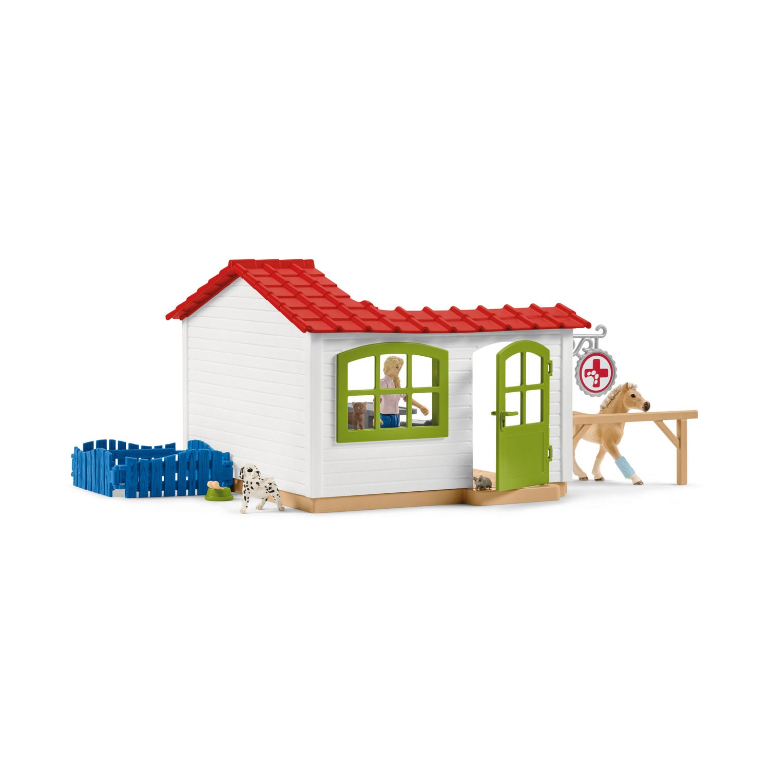 Schleich Farm World Vétérinaire Pratique avec animaux 42502