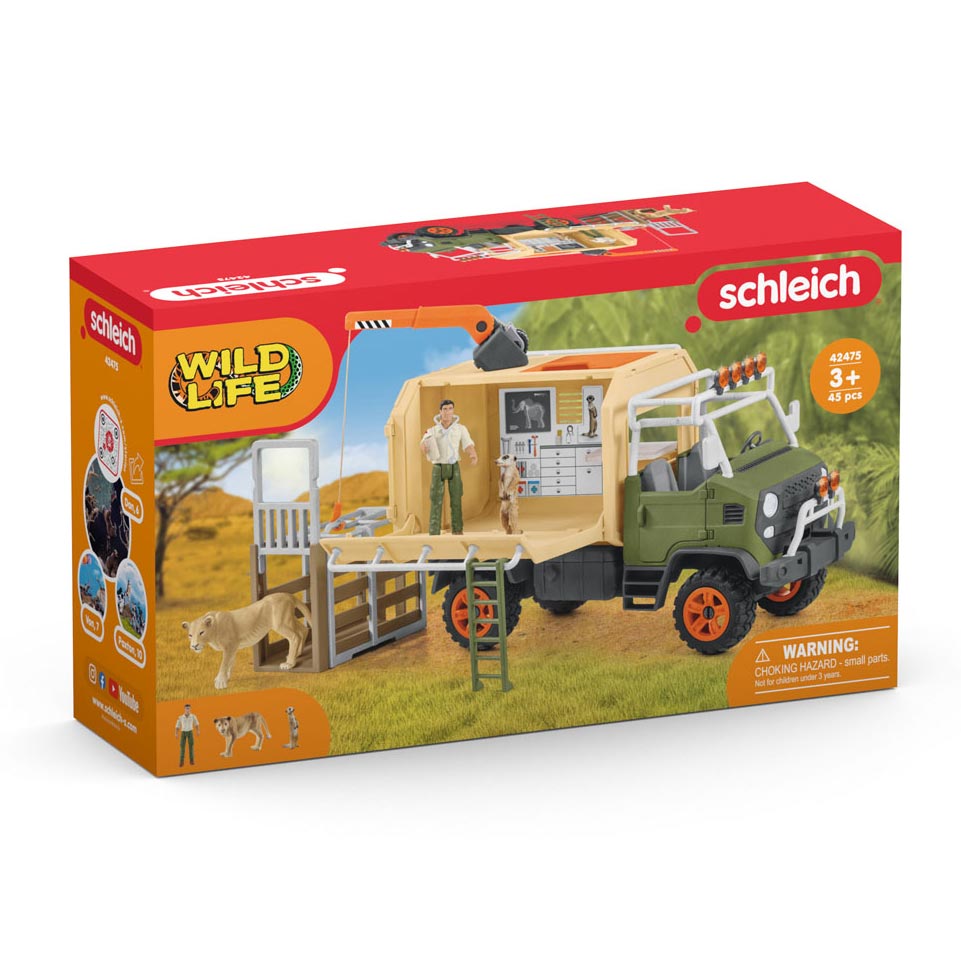 Schleich Wild Life grande voiture de vie pour les animaux 42475