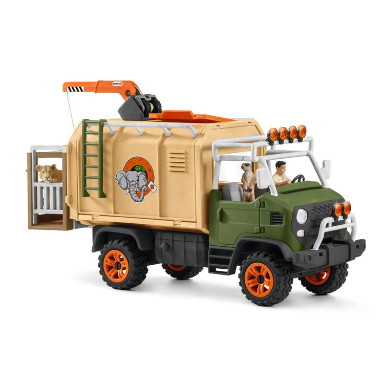 Schleich Wild Life grande voiture de vie pour les animaux 42475