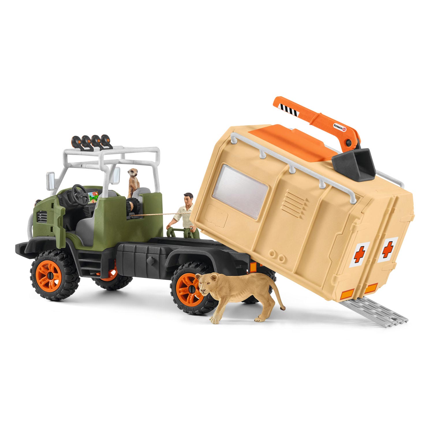 Schleich Wild Life grande voiture de vie pour les animaux 42475