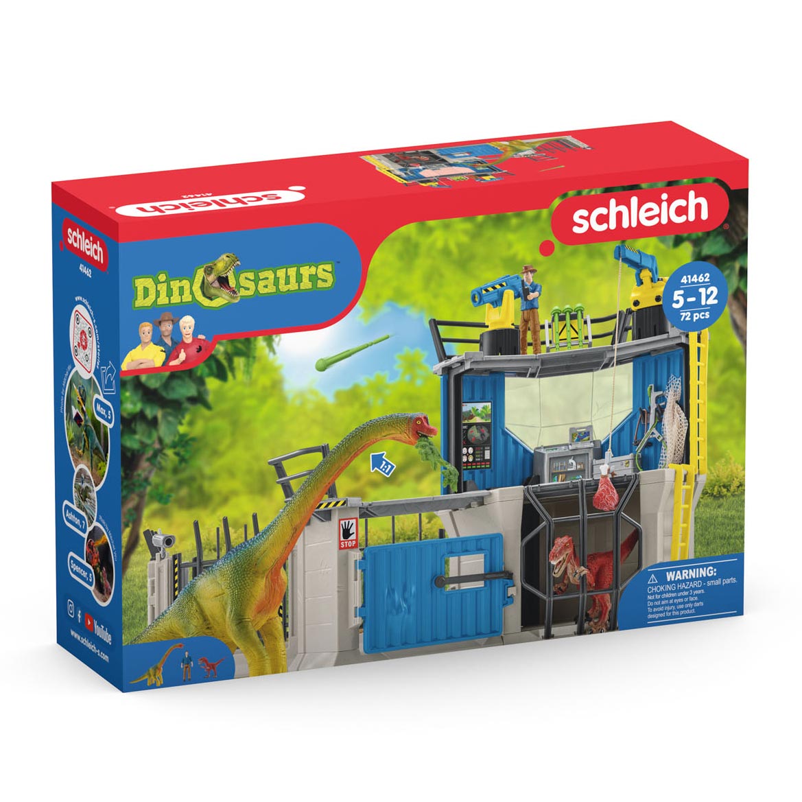Schleich Dinosaurs Groot Dino Research Station