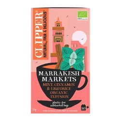 Sachets d'infusion bio menthe de marrakech Tea Clipper