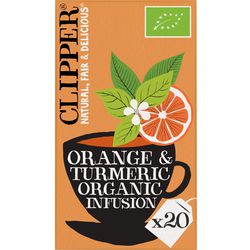 Thé clipper orange curcuma sachets d'infusion bio