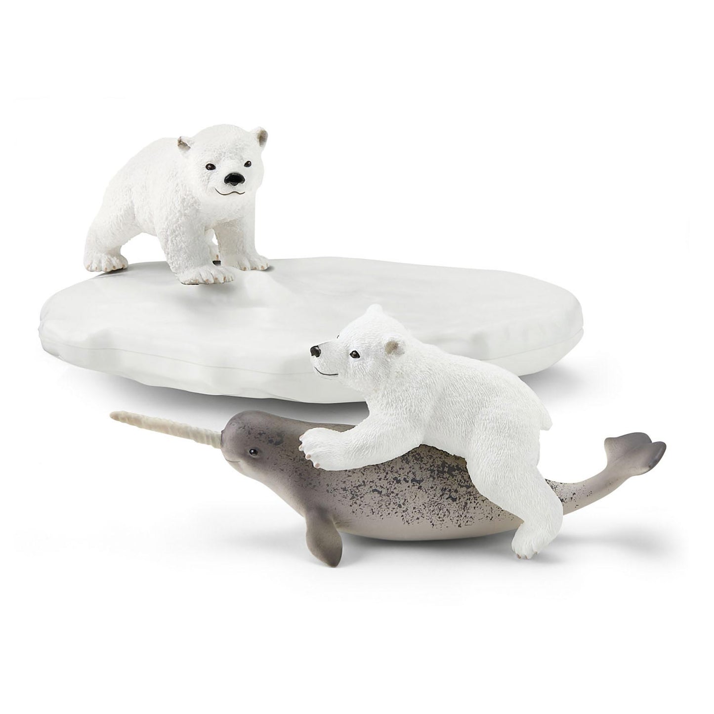 SCHLEICH WILD Life Polar Bear Slice Party