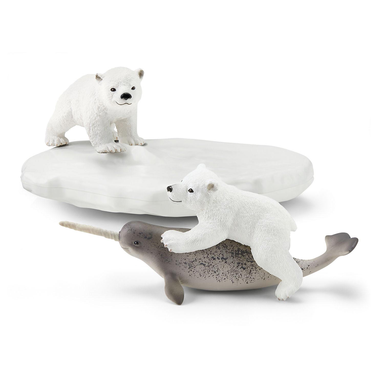 SCHLEICH WILD Life Polar Bear Slice Party