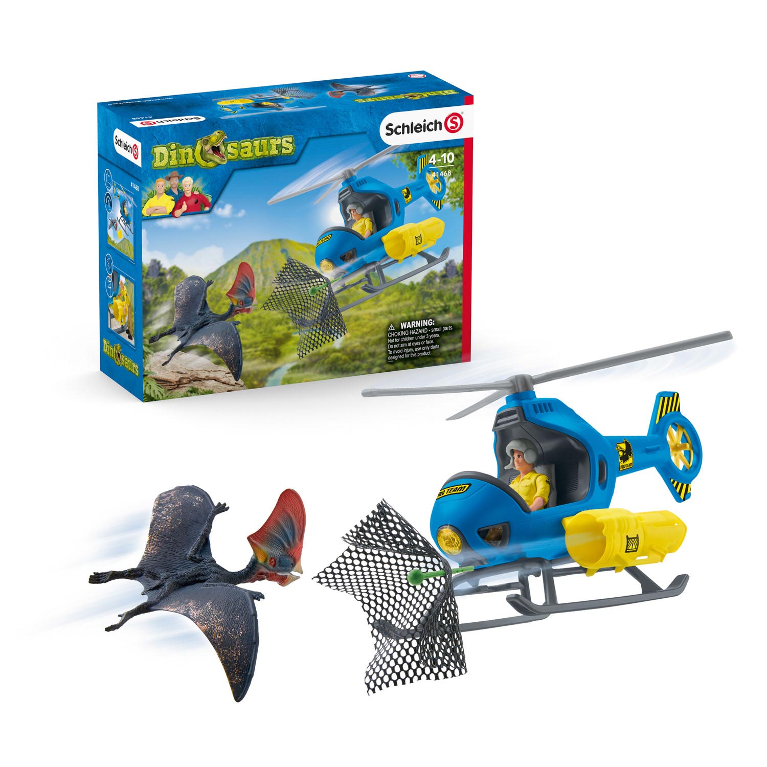 Les dinosaures de Schleich attaquent du ciel