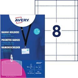 Badge nominatif avery zweckform 4825