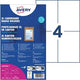 Carte de visite avery zweckform 4839xl