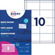 Badge nominatif avery zweckform 4820