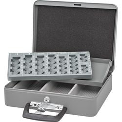 Caisse enregistreuse wedo serrure à cylindre 255 x 310 x 96 mm gris