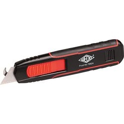 Couteau sécable wedo classics 19 mm métal noir