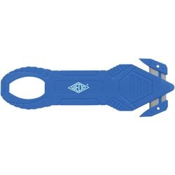 Couteau sécable wedo metdetec 864 19 mm plastique bleu