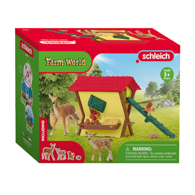 SCHLEICH FARM WORLD Les animaux forestiers nourrissent 42658