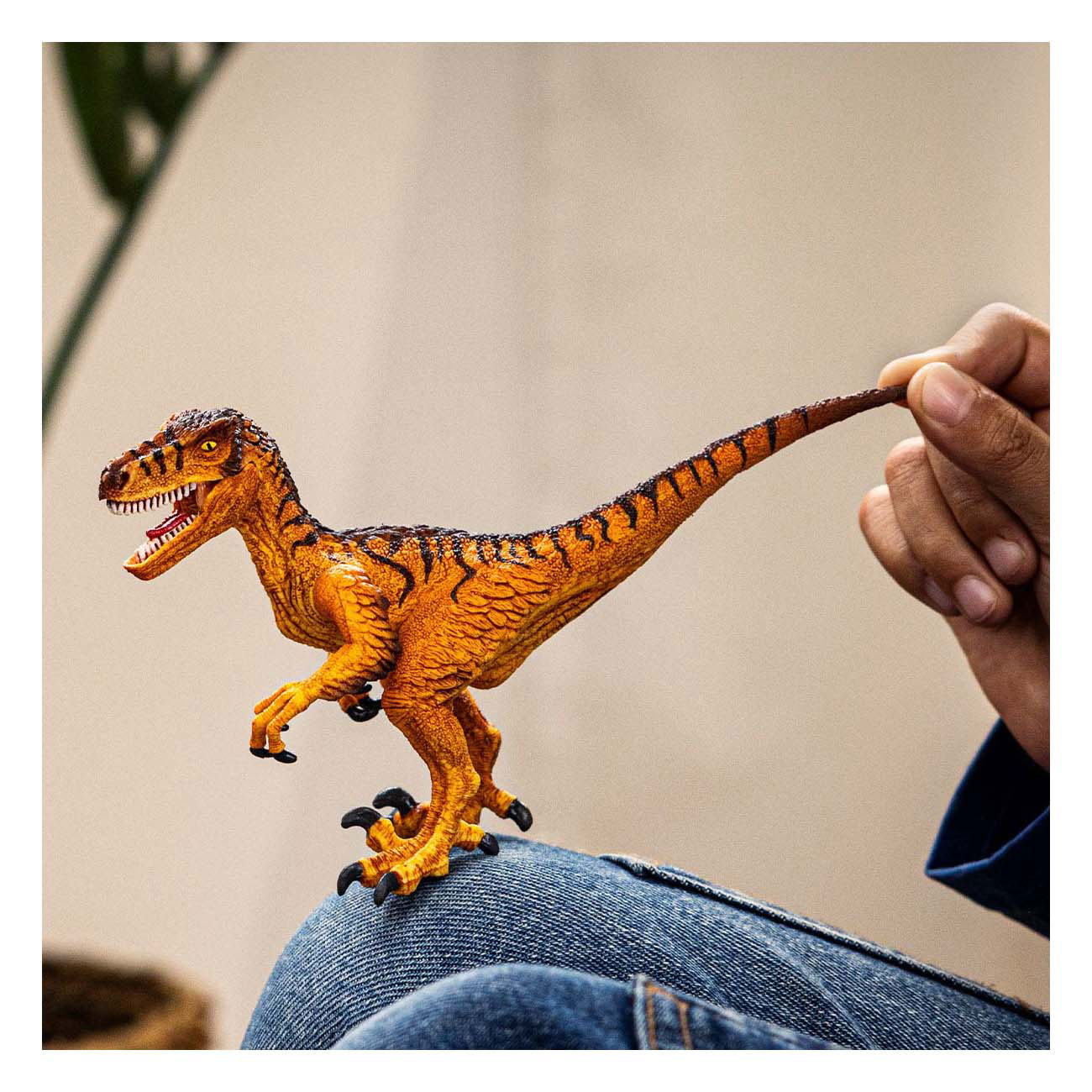 Schleich dinosaures Velociraptor 15045