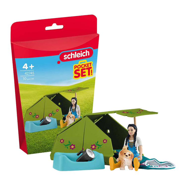 Aventure de camping de Schleich Horse Club avec Kim 42745