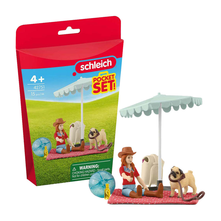 Voyage de Schleich Horse Club au lac Swimming 42751
