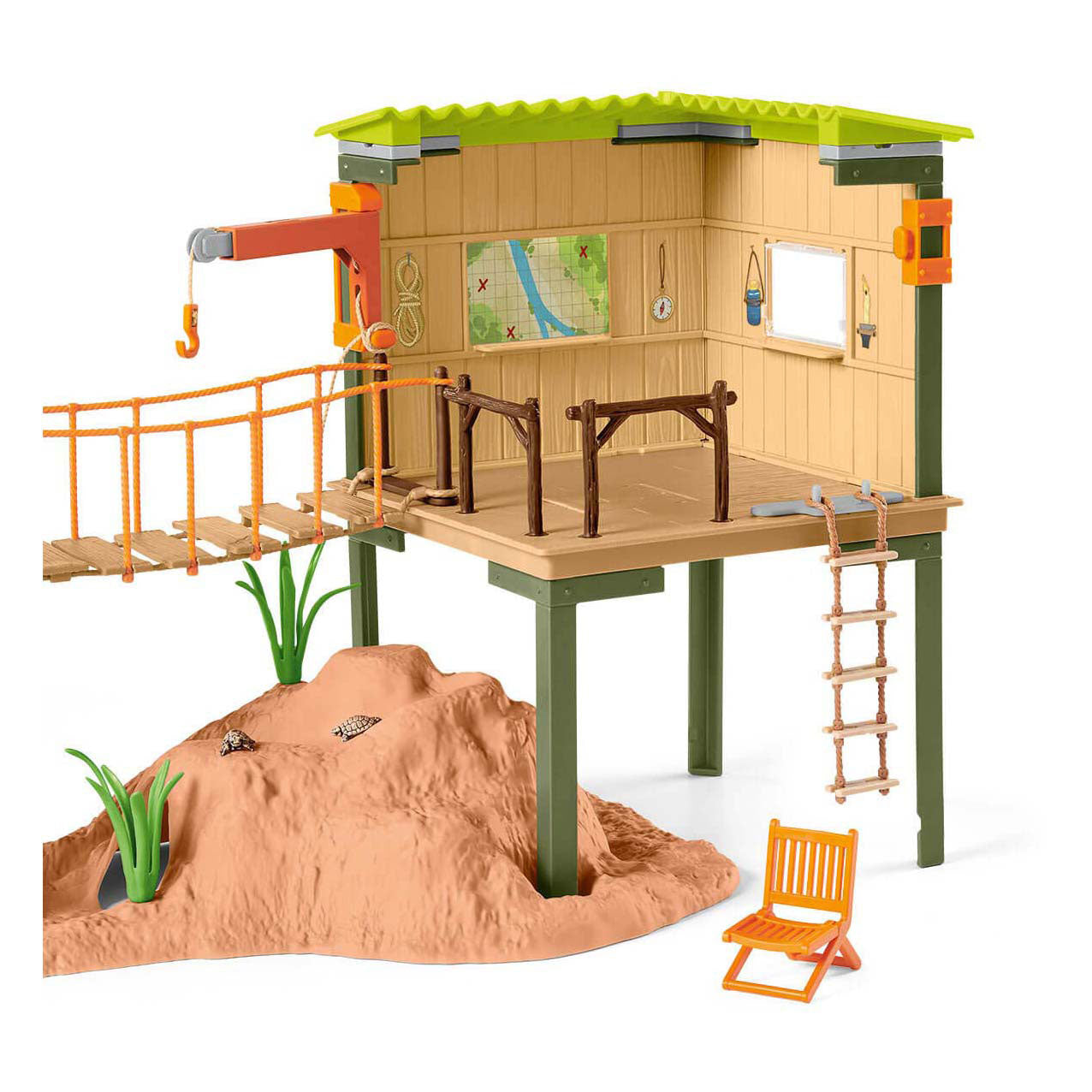Station d'aventure de la vie sauvage de Schleich