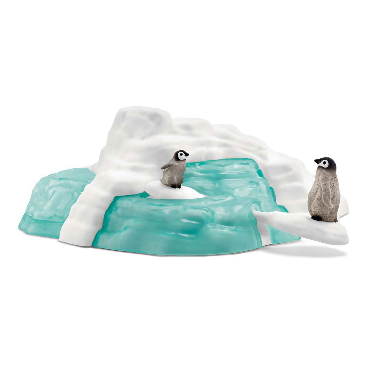 Famille de pingouin de la vie sauvage de Schleich