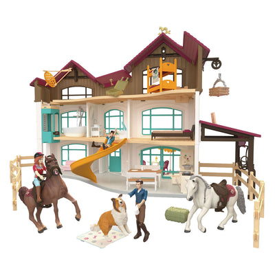 Enclos de villa au bord du lac du club équestre Schleich 42785
