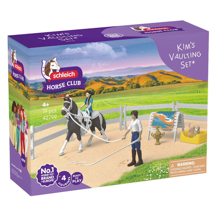 Schleich Horse Club Ensemble de voltige Kim's 42799