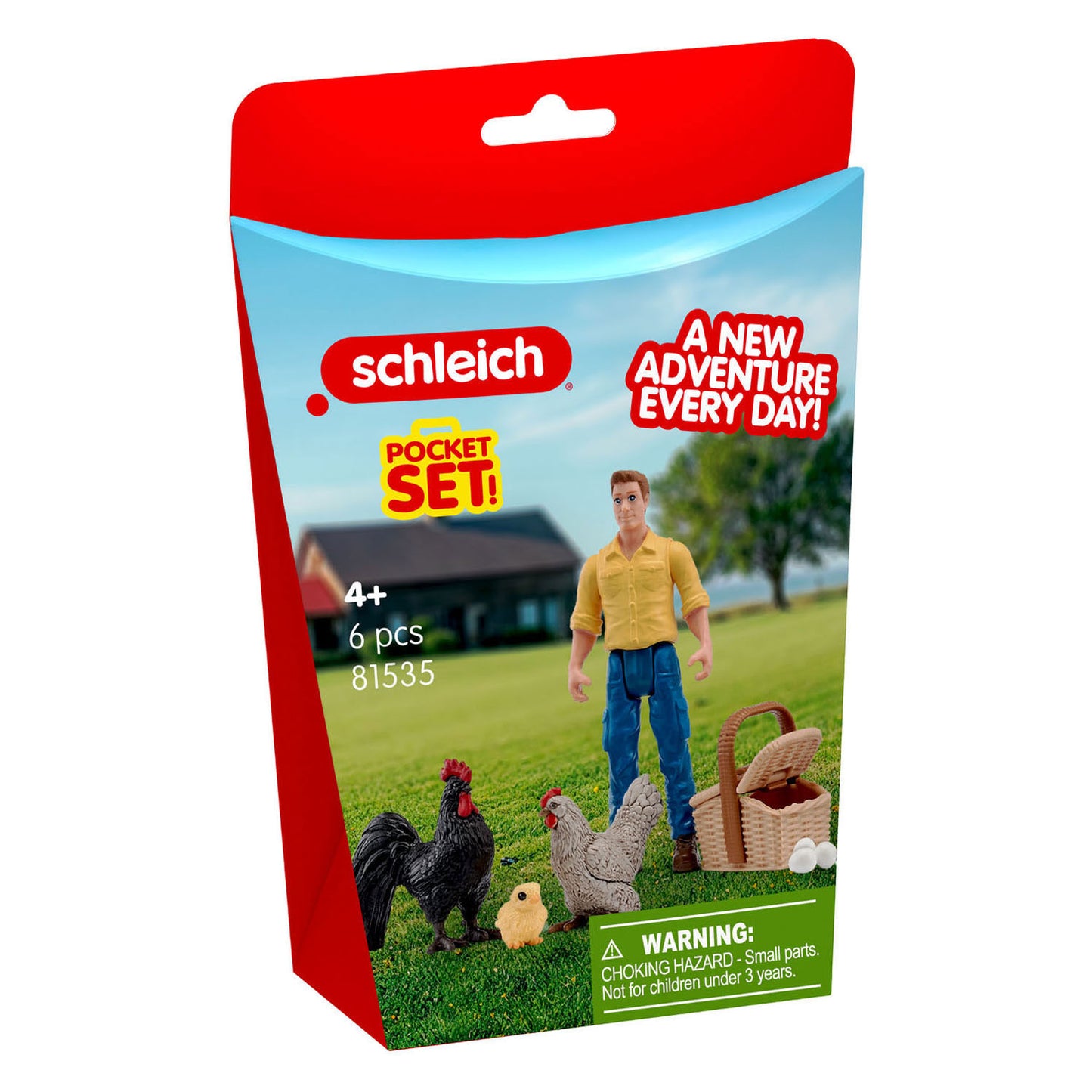 Chasse aux œufs du monde de la ferme Schleich 81535