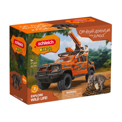 Schleich aventure tout-terrain sauvage dans la jungle 42720